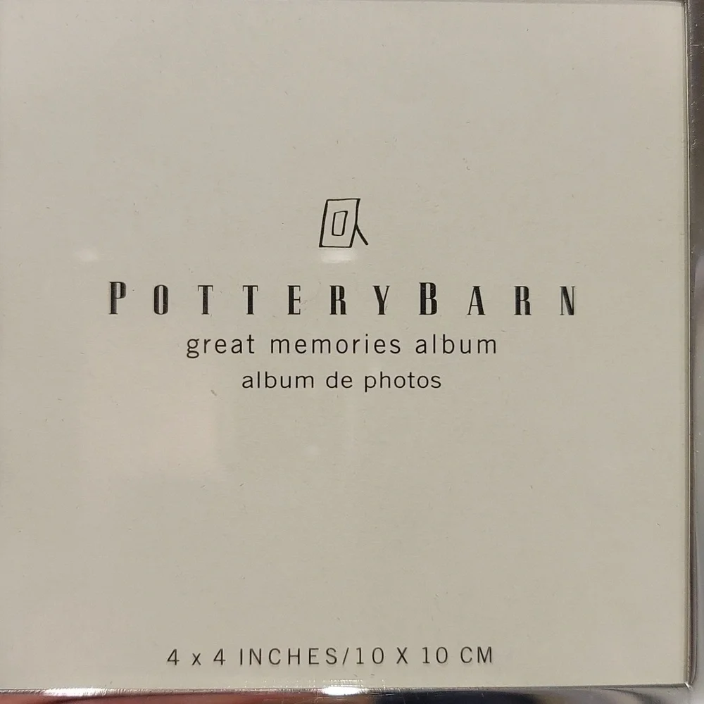 Pottery Barn Silver Plated Great Memories 